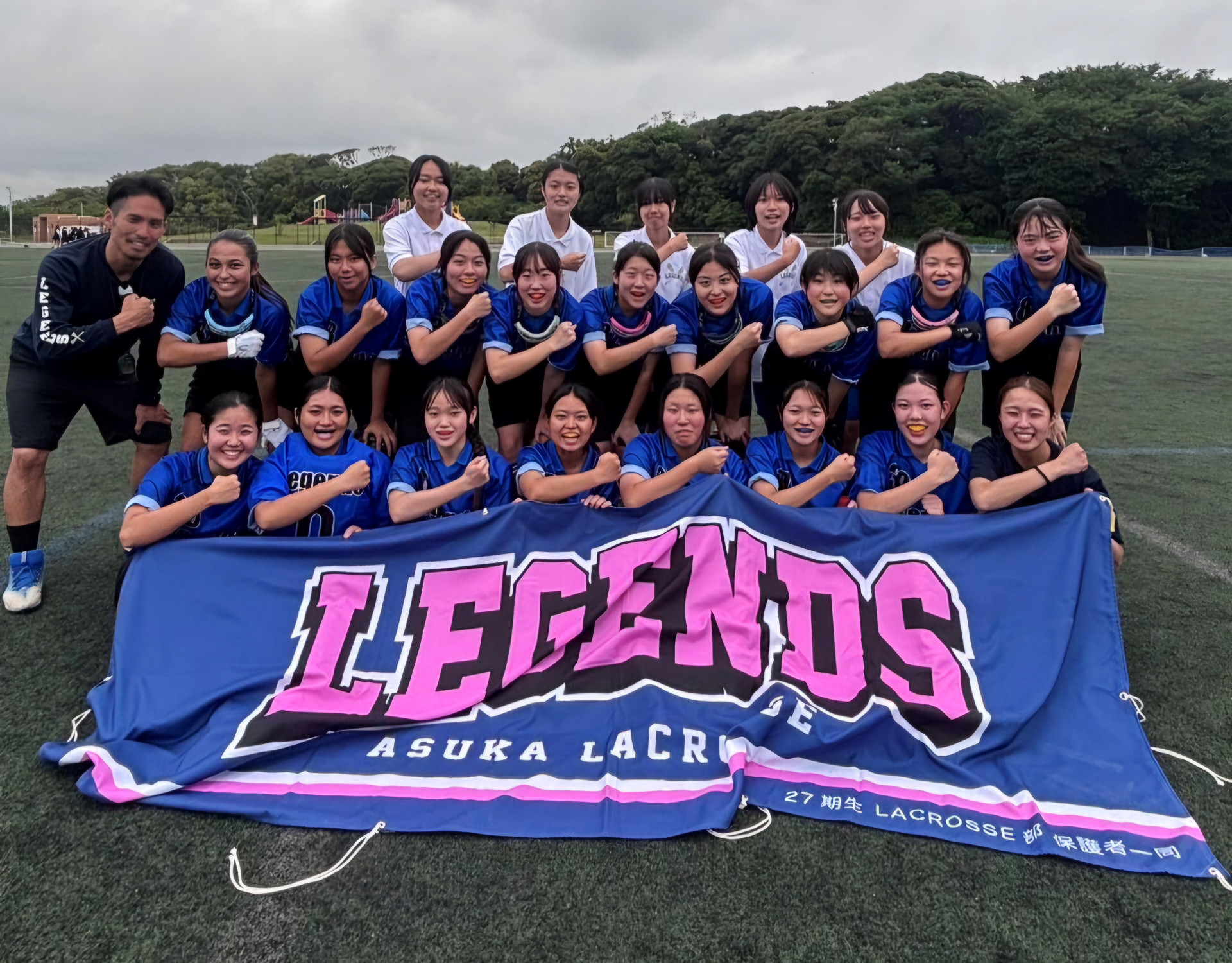 ラクロス　集合写真